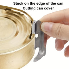 Compact Multifunctional Bottle Opener for Outdoor Camping