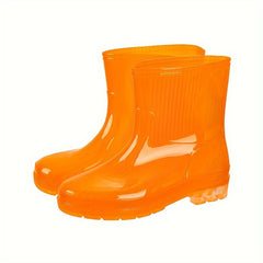 Women's Waterproof Rain Boots Comfortable Non-slip Outdoor Work B
