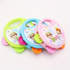 Children's Tambourine Cartoon Baby Musical Instrument Rattle