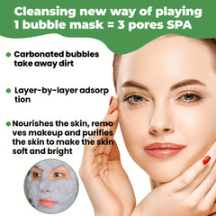 Bubble Facial Mask Moisturizing Blackhead Acne Removing