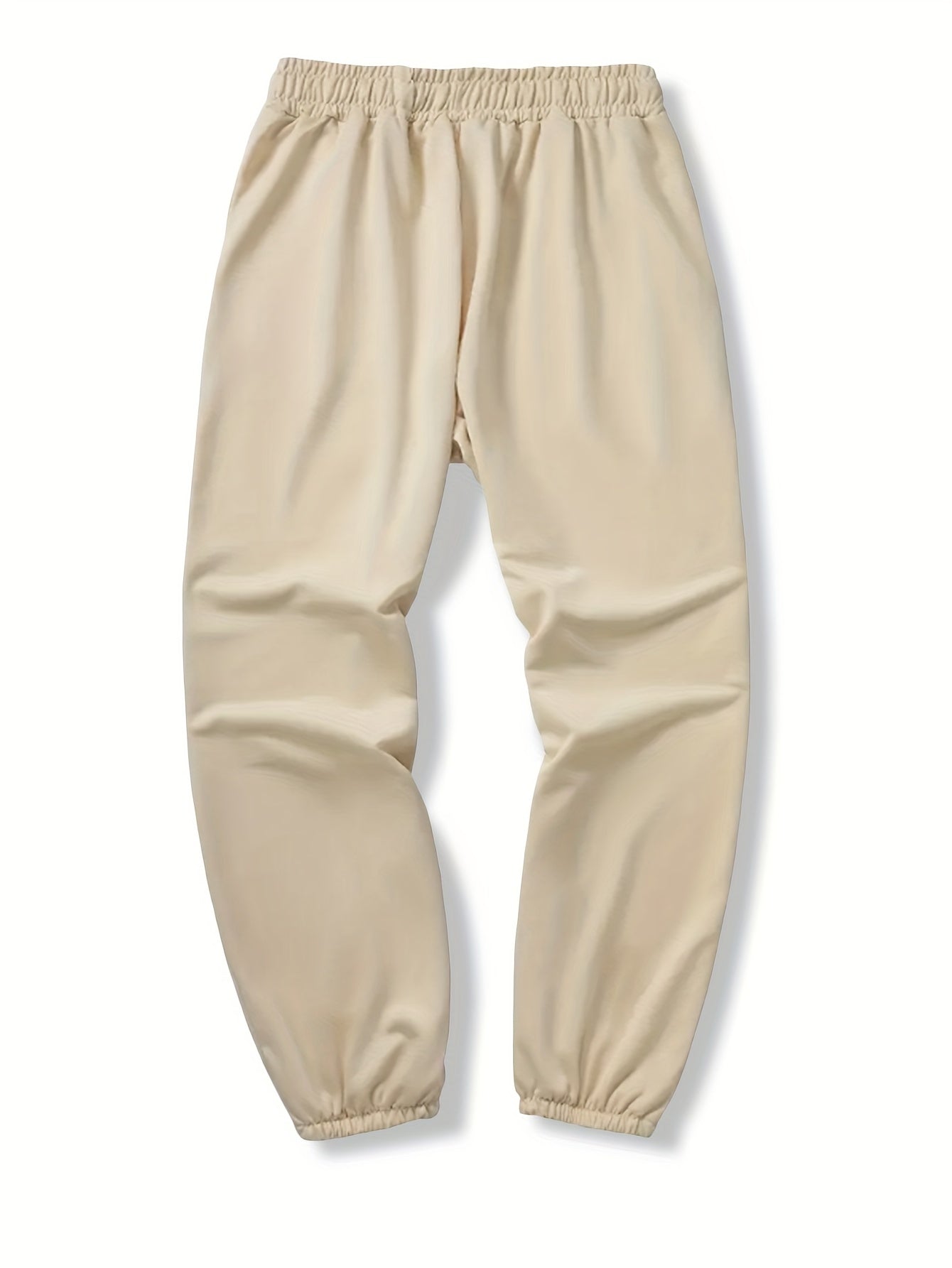 Men's Monster Print Joggers Slightly Stretch Sweatpants