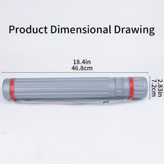 Telescopic Art & Poster Tubes Plastic Transport Cylinder