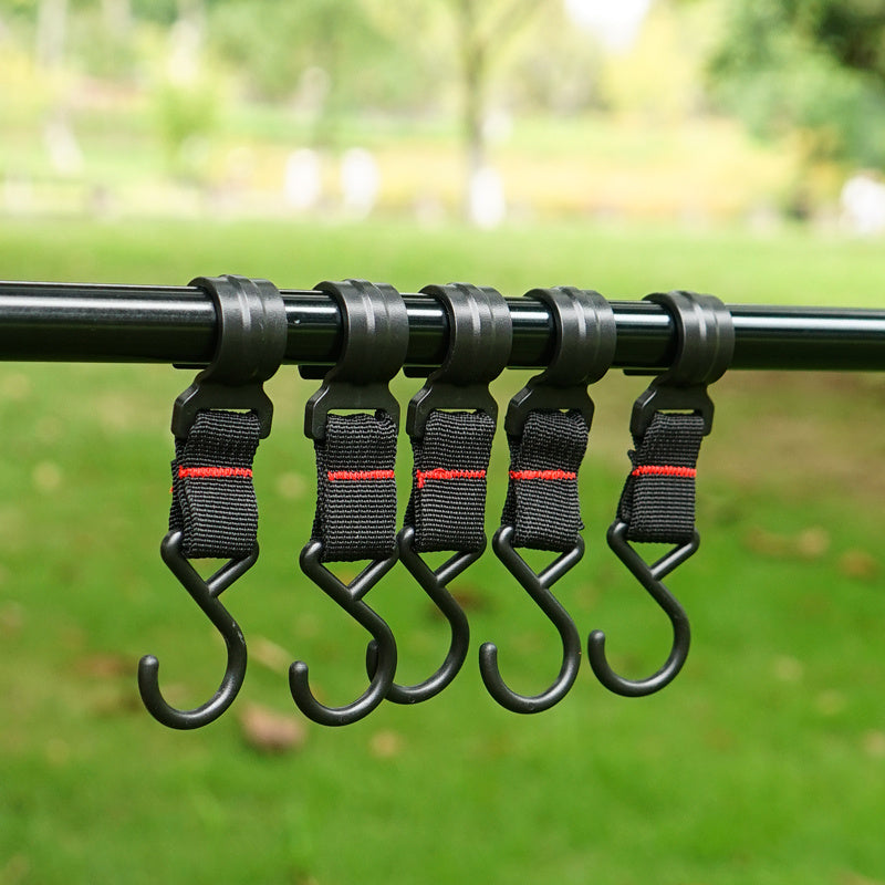 Portable Folding Tripod Stand for Camping Clothes Storage