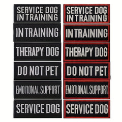 Service Dog Patch for Pet Harness- Training Seal Cloth Patch