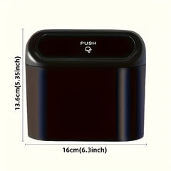 Car Trash Can Seat Door Storage Box Multifunctional Garbage Bins