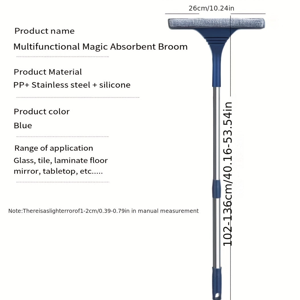 Glass Wipe Tool for High Rise Windows & Outside Windows