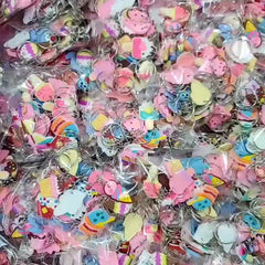 20pcs Ice Cream Keychain Bag Pendant for Adults Party Favors