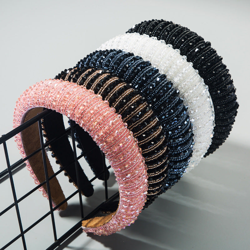Baroque Rhinestone Headband Hair Hoop Hair Accessories