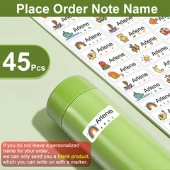 Personalized Waterproof Self Adhesive Name Sticker School Label