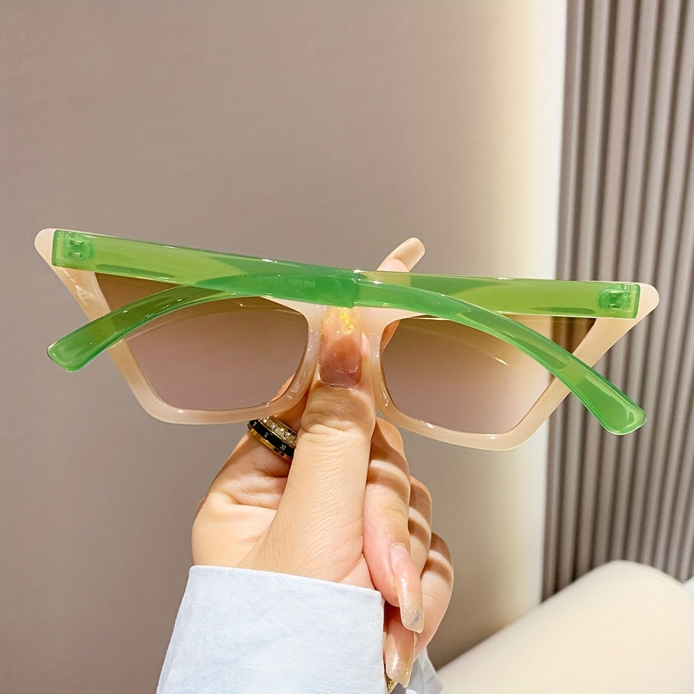 Y2K Cat Eye Sunglasses UV400 Beach Party Club