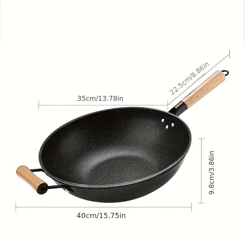 Non Stick Cast Iron Skillet For Gas Stove Top - PFOA Cookware Kitchenware