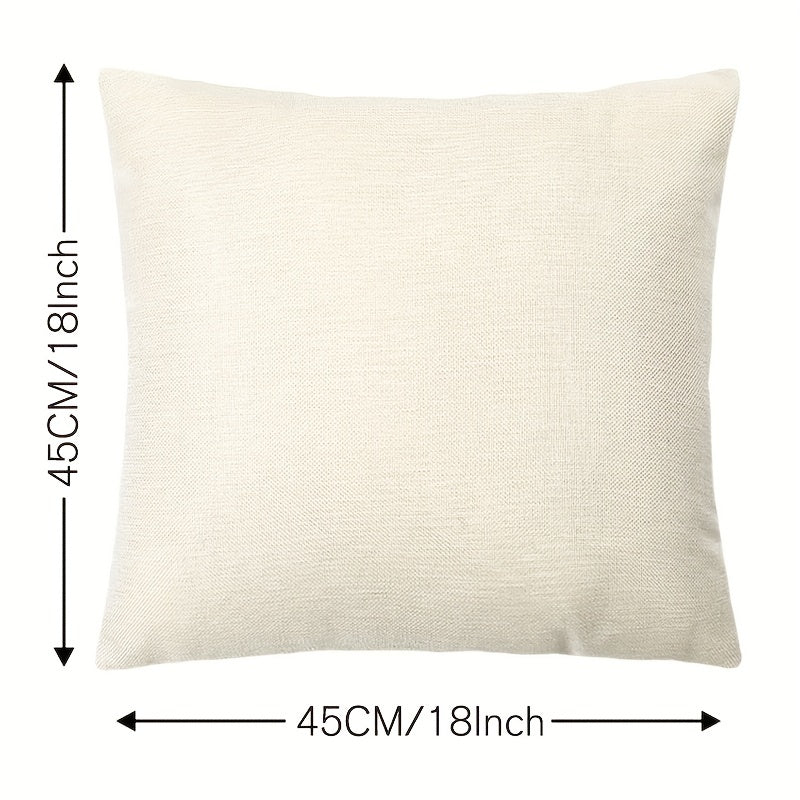 Bohemian Linen Cushion Cover Set - Nordic Geometric Sofa Pillow Case 45x45