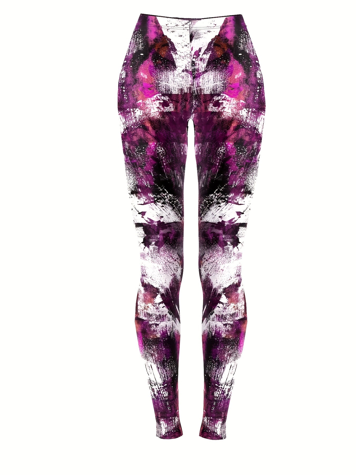 Tie Dye Stretch Leggings - Medium Rise
