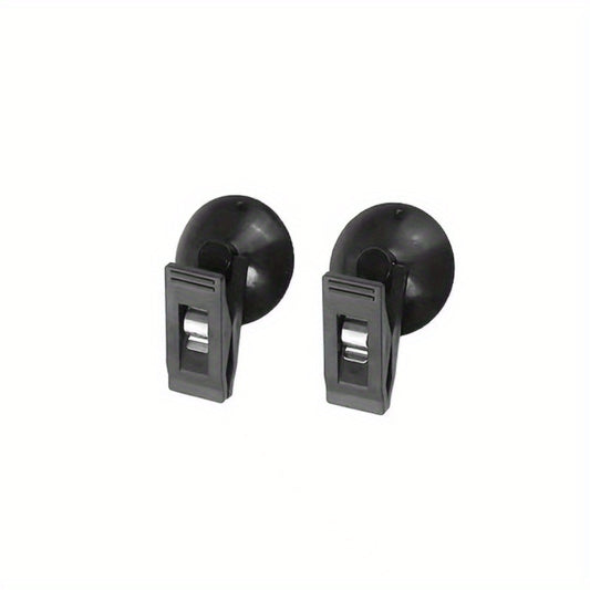 2pcs Suction Cup Clips Advertising Pop Card Holder Curtain Clamp