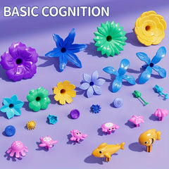 Educational Building Blocks 122pcs Assembling Toys for Boys and Girls