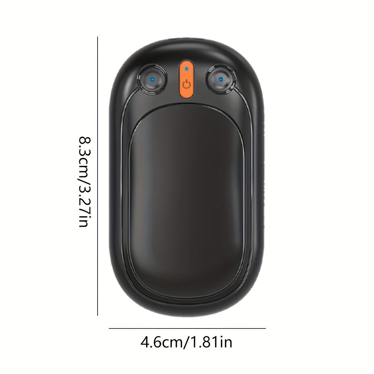 2pcs 4000mAh USB Hand Warmers for Outdoor Golf Camping Travel Christmas