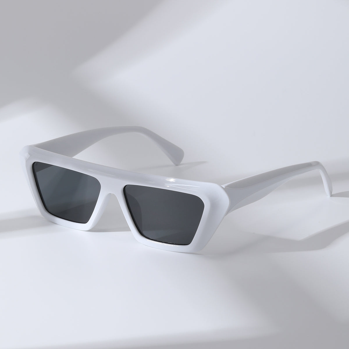Cat Eye Sunglasses Gradient for Women Men Outdoor Sunshade Square Glasses