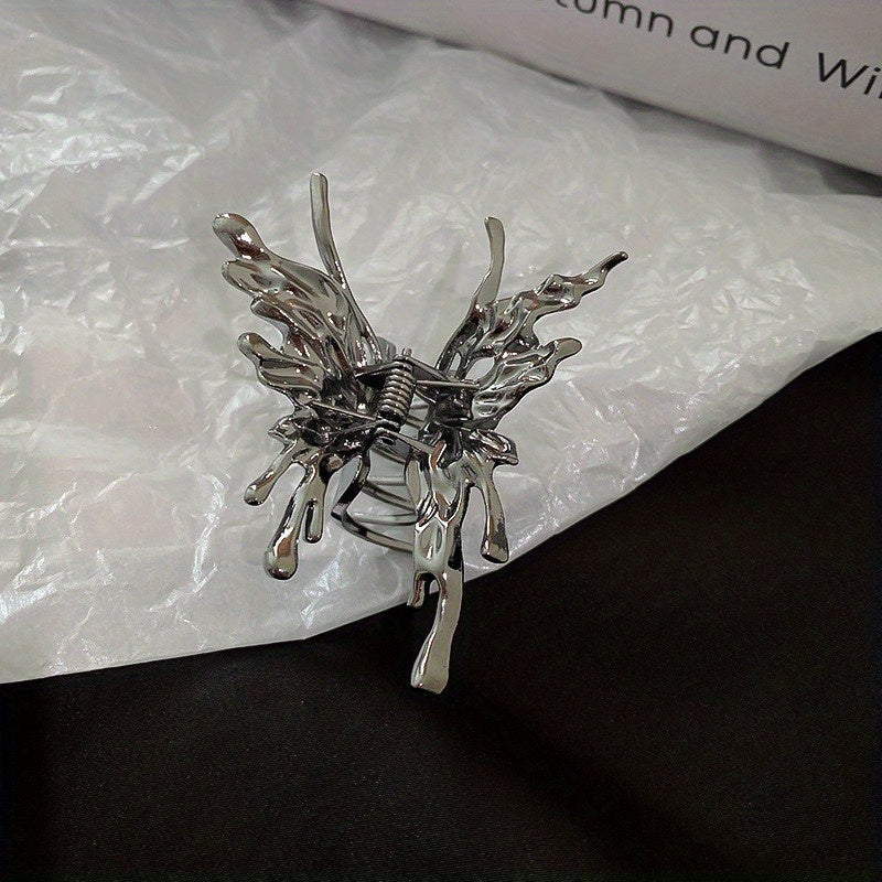 Butterfly Shaped Hair Claw for Ponytail Holder Women Girls Hair Clip