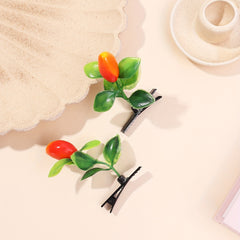Creative Mango Tree Hair Clip Funny Duck Billed Clip for Women Girls Baby Hair