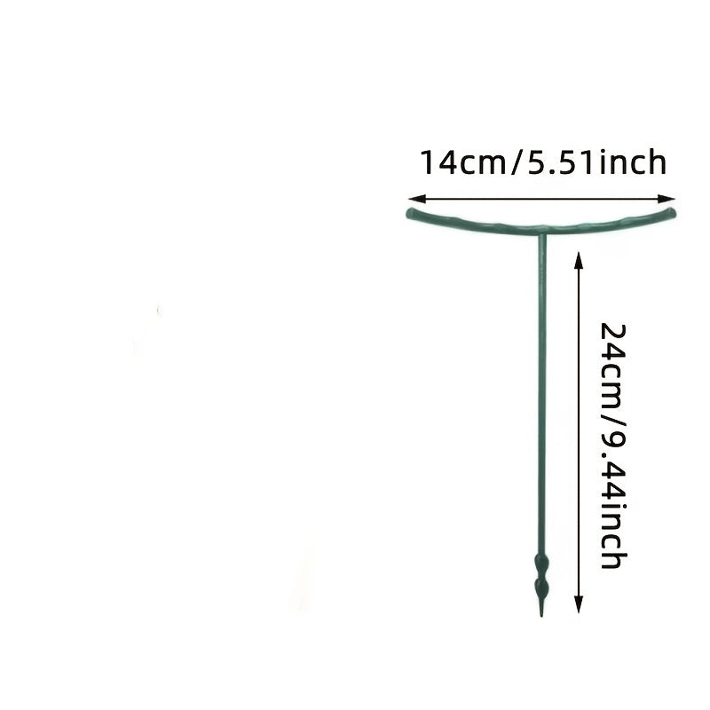 4pcs Plastic Plant Support Pile Frame Greenhouse Arrangement