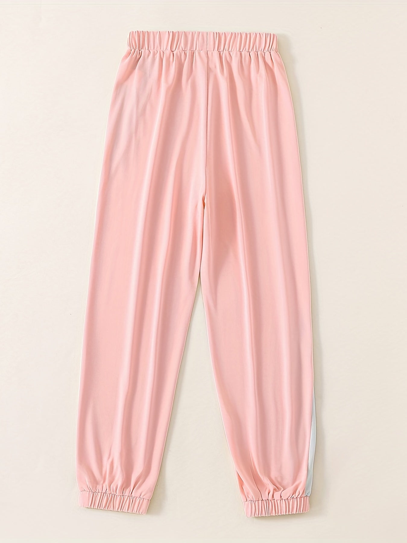 Girls' Colorblock Sweatpants Active Jogger Pants For Kids