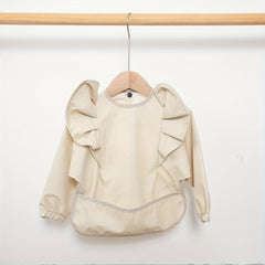 Angel Wings Waterproof Bib for Stylish Baby Girls