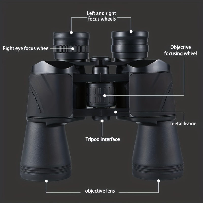 20x50 High Power HD Binoculars for Outdoor Adventures Watching