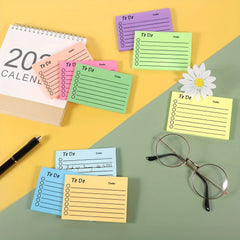 Fluorescent Convenience Stickers Memo Pad - Stickiness Enhancement