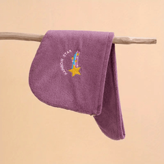 Embroidery Hair Drying Cap Thickened Hair Towel
