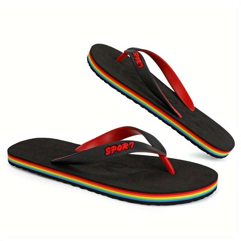 Men's Slip On Flip-flops, Beach Slippers