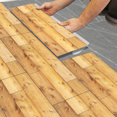 5pcs Peel And Stick Floor Tile Wood Flooring Self Adhesive Vinyl