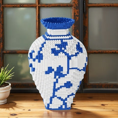 Classical and Porcelain Vase Building Block Kit 1038 pcs