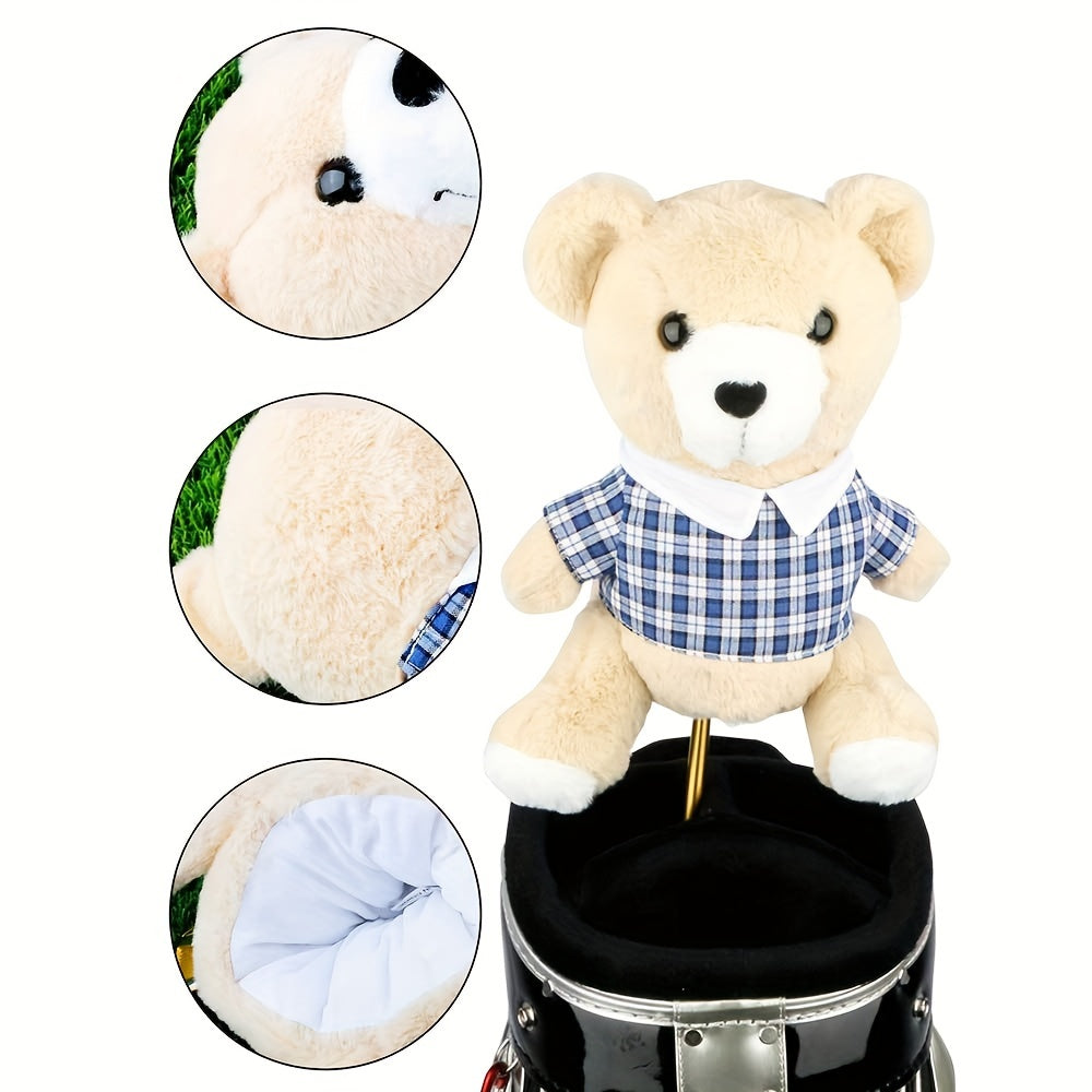 Golf Wooden Rod Head Protector Plush Cover Gift