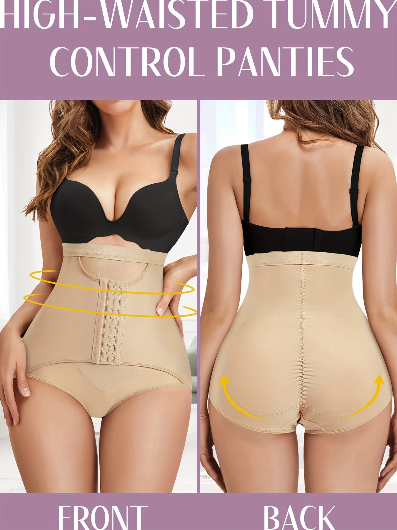 Tummy Control Shaping Panties Butt Lifting Underwear