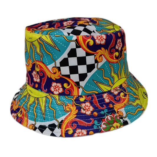 Double Sided Print Bucket Hat All match Sun Protection Hat