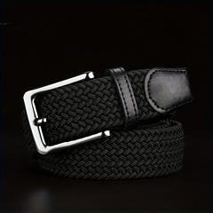 Canvas Micro Elastic Braided Belt for Youth