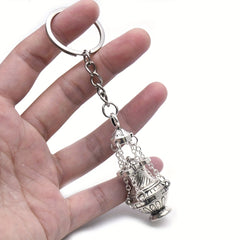 Christian Incense Burner Keychain For Men