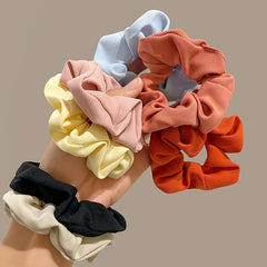 5pcs Scrunchies Rings Ponytail Hair For Girls Ties Ropes Bands Elastic Women
