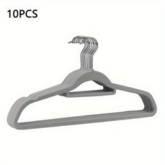 10pcs Suit Hangers Slim Non Slip Heavy Duty Adult Hangers Space Saving