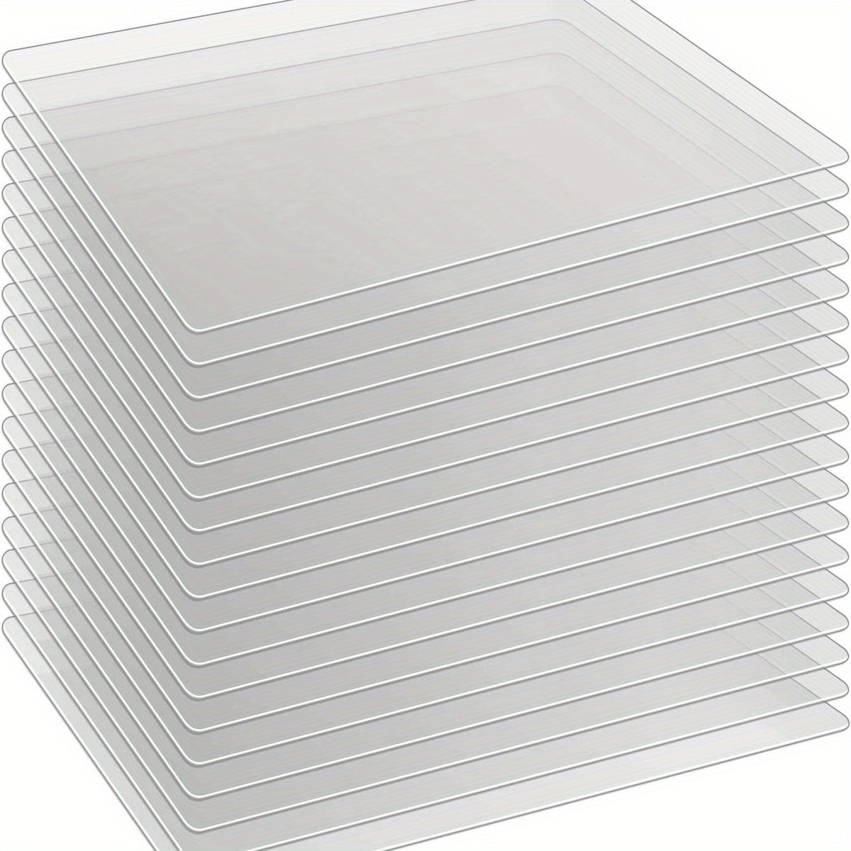 18pcs Flexible Plastic Cutting Board Placemats Chopping Mats Kitchen Tool