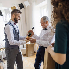 70th Birthday Bottle Labels for Champagne and Sparkling Wine