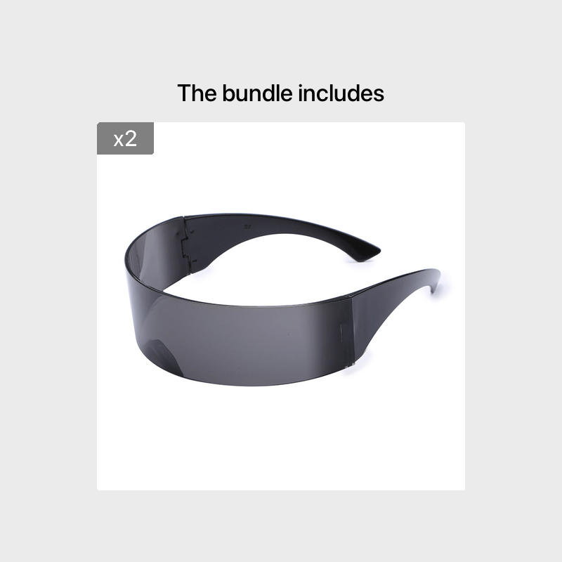 Party Decoration Plastic Sunglasses, Men's and Women's