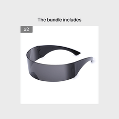 Party Decoration Plastic Sunglasses, Men's and Women's