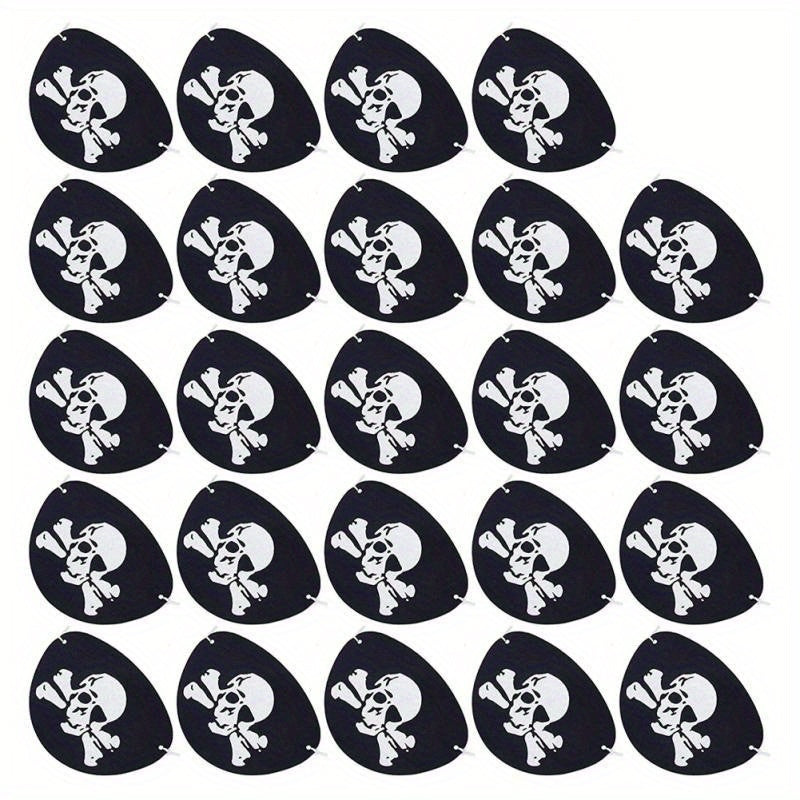 10pcs Pirate Eye Mask Set for Halloween Christmas Costume Party