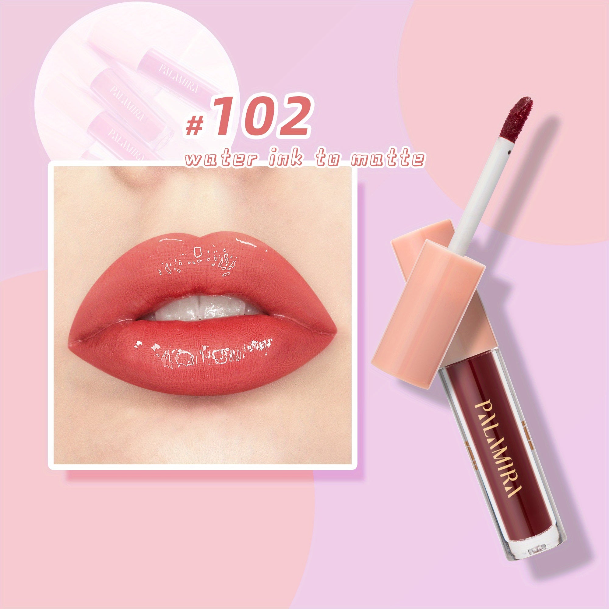 Long Lasting Lip Gloss Sequin Waterproof Lip Stain Liquid Lipstick