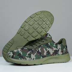 Women's Camo Outdoor Sneakers Lightweight Training Shoes