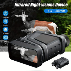 1080P Infrared Night Vision Binocular Telescope 5X Zoom