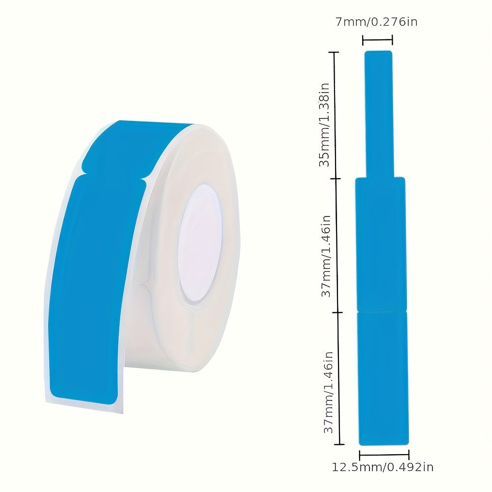 65pcs Cable Labels Roll Colorful Waterproof Wire Labels Stickers Tear Resistant