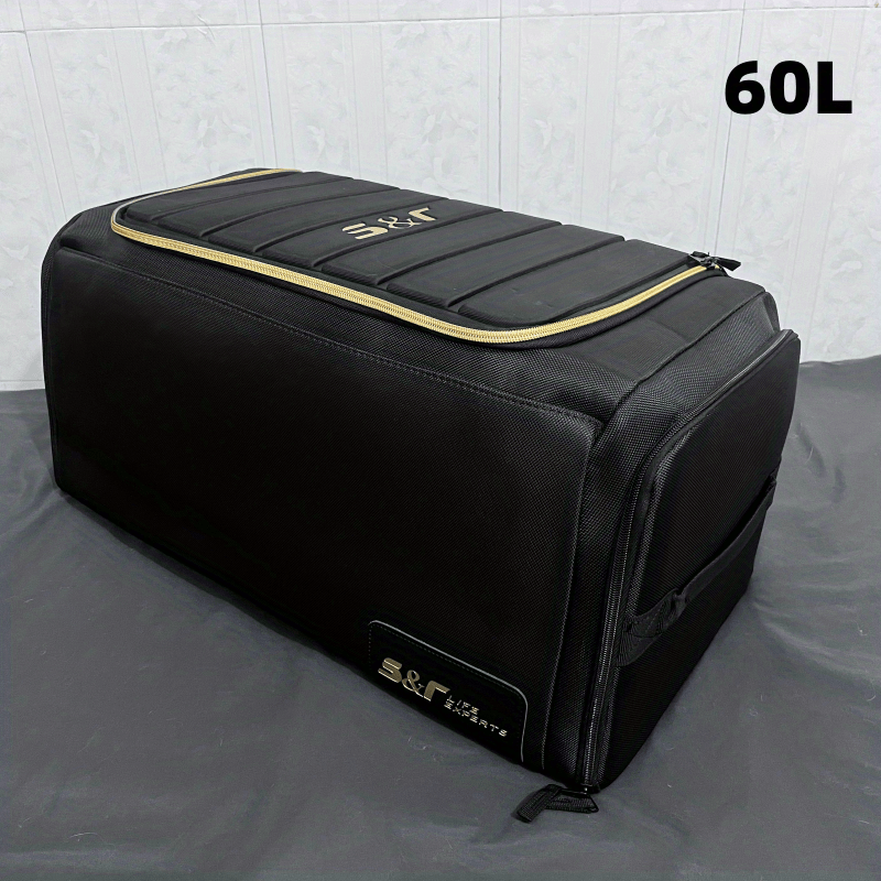 High-End Car Trunk Organizer Foldable Compartment