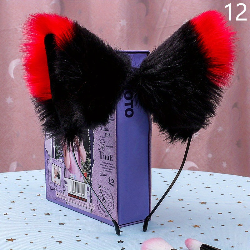 Fox Ears Headband for Cosplay Party